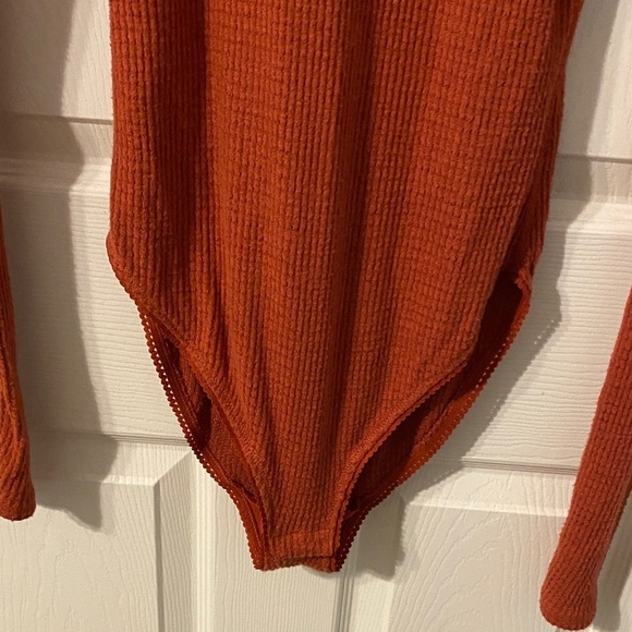 Free People Rosey Brick Knit Top - Picture 7 of 13